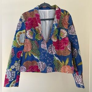 Kantha Floral Jacket